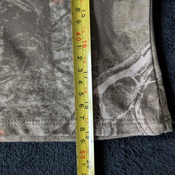 Coquette Hunting Camo Core Pink Bow Accent Country Bimbo Baby Tee Crop Top XS - Picture 4 of 8